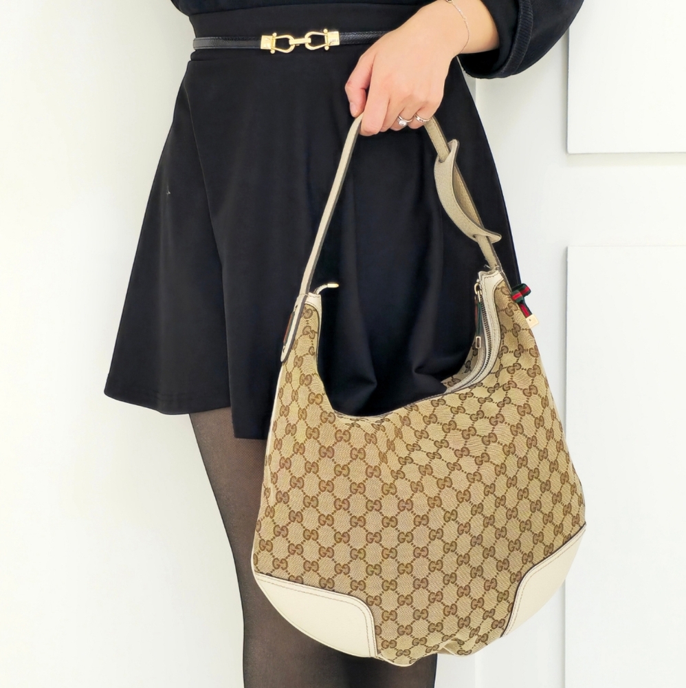 Gucci GG Canas Princy Hobo Shoulder Bag